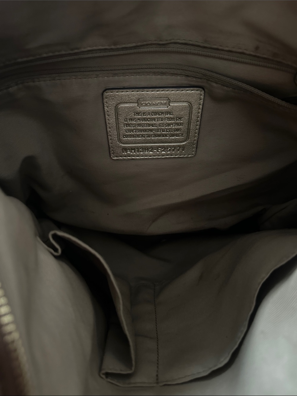 COACH MONOGRAM BAG - Picture 3 of 3